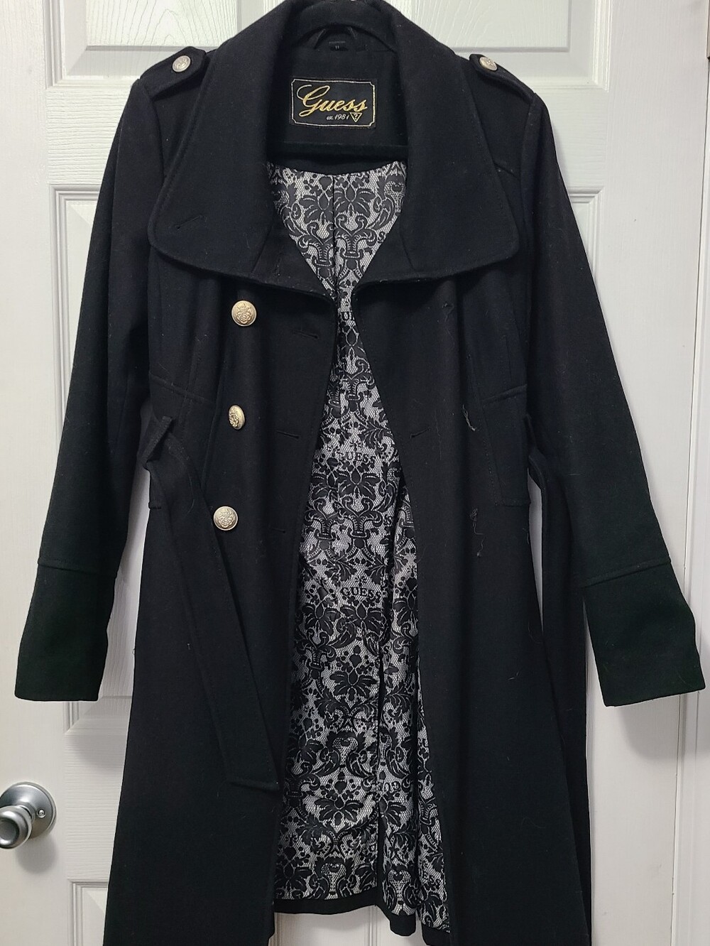 Medium Guess Wool Pea Jacket